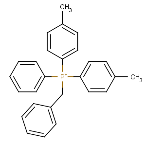 CAS No:13432-87-6 Phosphonium,bis(4-methylphenyl)phenyl(phenylmethyl)-, chloride (1:1)
