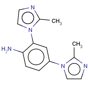 CAS No:134485-97-5 2,4-bis-(2-methyl-imidazol-1-yl)-phenylamine