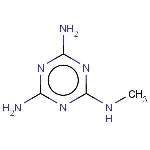 CAS No:13452-77-2 1,3,5-Triazine-2,4,6-triamine,N2-methyl-