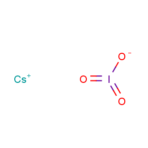 CAS No:13454-81-4 Iodic acid (HIO3),cesium salt (1:1)