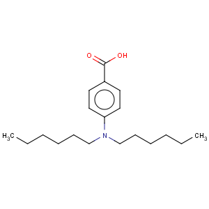 CAS No:134690-32-7 Benzoic acid,4-(dihexylamino)-