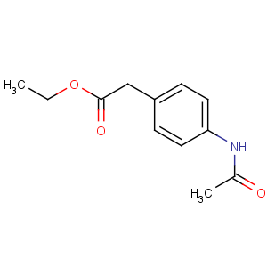 CAS No:13475-17-7 ethyl 2-(4-acetamidophenyl)acetate