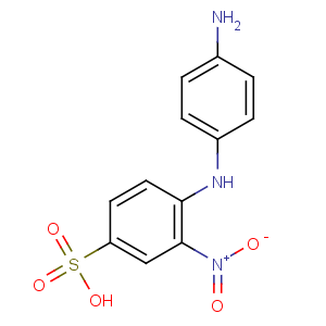 CAS No:135-11-5 4-(4-aminoanilino)-3-nitrobenzenesulfonic acid