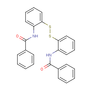 CAS No:135-57-9 N-[2-[(2-benzamidophenyl)disulfanyl]phenyl]benzamide