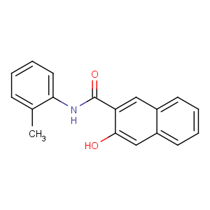 CAS No:135-61-5 3-hydroxy-N-(2-methylphenyl)naphthalene-2-carboxamide