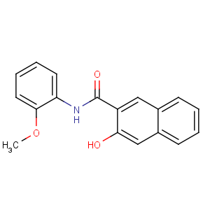 CAS No:135-62-6 3-hydroxy-N-(2-methoxyphenyl)naphthalene-2-carboxamide