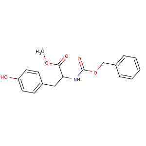 CAS No:13512-31-7 methyl (2S)-3-(4-hydroxyphenyl)-2-(phenylmethoxycarbonylamino)propanoate