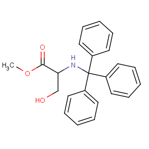 CAS No:13515-76-9 methyl 3-hydroxy-2-(tritylamino)propanoate