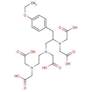 CAS No:135306-78-4 Glycine,N-[2-[bis(carboxymethyl)amino]-3-(4-ethoxyphenyl)propyl]-N-[2-[bis(carboxymethyl)amino]ethyl]-