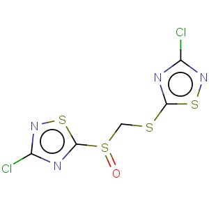 CAS No:135379-15-6 3-Chloro-5-[(3-chloro-1,2,4-thiadiazol-5-ylthio)methylsulfinyl]-1,2,4-thiadiazole