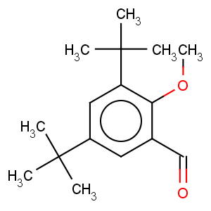 CAS No:135546-15-5 3,5-di-tert-Butyl-2-methoxybenzaldehyde