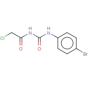 CAS No:13558-79-7 Acetamide,N-[[(4-bromophenyl)amino]carbonyl]-2-chloro-