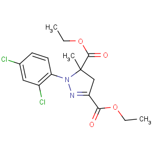CAS No:135590-91-9 diethyl 1-(2,4-dichlorophenyl)-5-methyl-4H-pyrazole-3,5-dicarboxylate