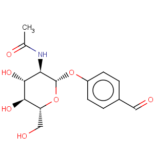 CAS No:135608-48-9 4-Formylphenyl 2-acetamido-2-deoxy-b-D-glucopyranoside