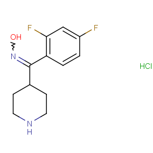 CAS No:135634-18-3 N-[(2,<br />4-difluorophenyl)-piperidin-4-ylmethylidene]hydroxylamine