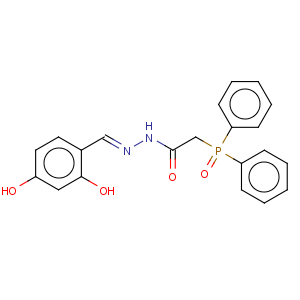 CAS No:135689-10-0 Acetic acid,2-(diphenylphosphinyl)-, 2-[(2,4-dihydroxyphenyl)methylene]hydrazide