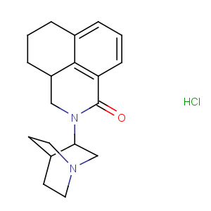 CAS No:135729-62-3 (3aS)-2-[(3S)-1-azabicyclo[2.2.2]octan-3-yl]-3a,4,5,<br />6-tetrahydro-3H-benzo[de]isoquinolin-1-one