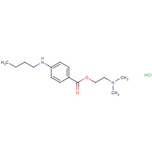 CAS No:136-47-0 2-(dimethylamino)ethyl 4-(butylamino)benzoate