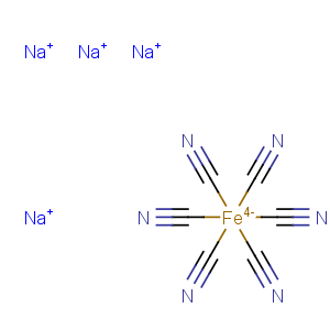 CAS No:13601-19-9 Sodium ferrocyanide
