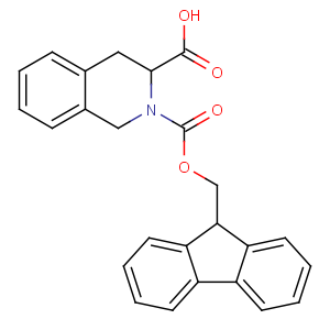 CAS No:136030-33-6 (3S)-2-(9H-fluoren-9-ylmethoxycarbonyl)-3,<br />4-dihydro-1H-isoquinoline-3-carboxylic acid