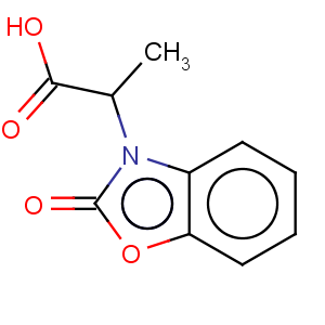 CAS No:13610-53-2 3(2H)-Benzoxazoleaceticacid, a-methyl-2-oxo-