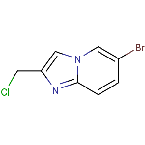 CAS No:136117-72-1 6-bromo-2-(chloromethyl)imidazo[1,2-a]pyridine