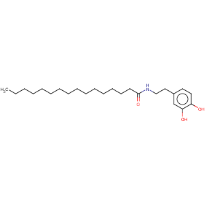 CAS No:136181-87-8 Hexadecanamide,N-[2-(3,4-dihydroxyphenyl)ethyl]-