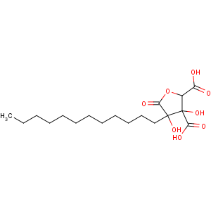 CAS No:136266-37-0 D-Xylaric acid,3-C-carboxy-2-C-dodecyl-, 1,4-lactone (9CI)