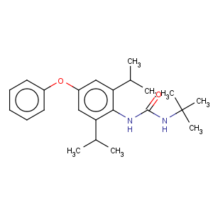 CAS No:136337-67-2 Urea,N-[2,6-bis(1-methylethyl)-4-phenoxyphenyl]-N'-(1,1-dimethylethyl)-