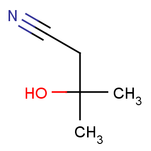 CAS No:13635-04-6 3-hydroxy-3-methylbutanenitrile