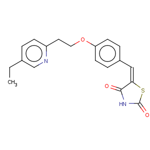 CAS No:136401-70-2 5-(4-(2-(5-Ethylpyridin-2-yl)ethoxy)benzylidene)thiazolidine-2,4-dione
