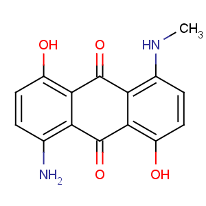 CAS No:13643-37-3 9,10-Anthracenedione,1-amino-4,8-dihydroxy-5-(methylamino)-