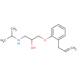 CAS No:13655-52-2 1-(propan-2-ylamino)-3-(2-prop-2-enylphenoxy)propan-2-ol