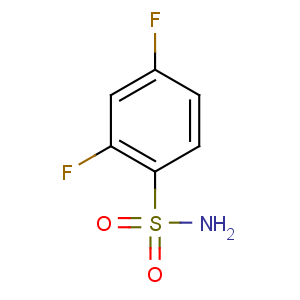 CAS No:13656-60-5 2,4-difluorobenzenesulfonamide