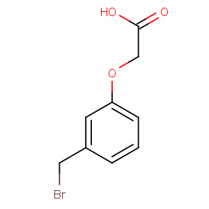 CAS No:136645-25-5 2-[3-(bromomethyl)phenoxy]acetic acid