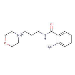 CAS No:13666-71-2 Benzamide,2-amino-N-[3-(4-morpholinyl)propyl]-