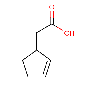 CAS No:13668-61-6 2-cyclopent-2-en-1-ylacetic acid