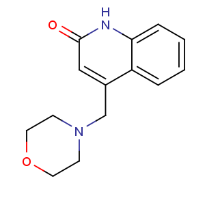 CAS No:13694-07-0 4-(morpholin-4-ylmethyl)-1H-quinolin-2-one