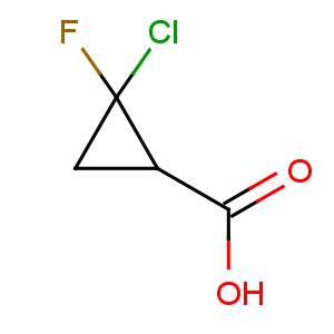 CAS No:137081-42-6 2-Chloro-2-fluorocyclopropanecarboxylic acid