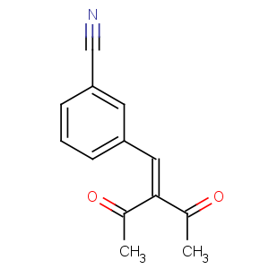 CAS No:137109-71-8 3-(2-acetyl-3-oxobut-1-enyl)benzonitrile