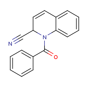 CAS No:13721-17-0 1-Benzoyl-1,2-dihydro-2-quinolinecarbonitrile