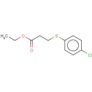 CAS No:137446-81-2 ethyl 3-[(4-chlorophenyl)thio]propanoate