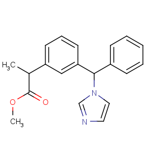 CAS No:137460-88-9 methyl 2-[3-[imidazol-1-yl(phenyl)methyl]phenyl]propanoate