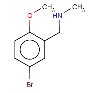 CAS No:137469-70-6 n-(5-bromo-2-methoxybenzyl)-n-methylamine