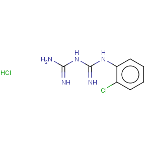 CAS No:137588-53-5 1-(2-chlorophenyl)biguanide hydrochloride