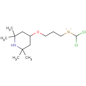 CAS No:137898-96-5 dichloromethyl-[3-(2,2,6,6-tetramethylpiperidin-4-yl)oxypropyl]silicon