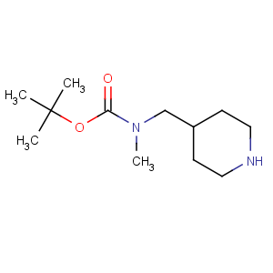 CAS No:138022-04-5 tert-butyl N-methyl-N-(piperidin-4-ylmethyl)carbamate