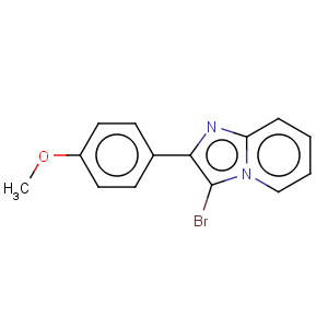 CAS No:138023-17-3 3-Bromo-2-(4-methoxy-phenyl)-imidazo[1,2-a]pyridine