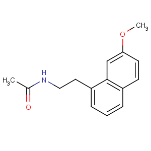 CAS No:138112-76-2 N-[2-(7-methoxynaphthalen-1-yl)ethyl]acetamide