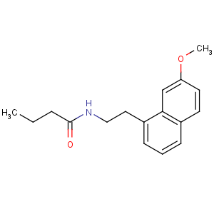 CAS No:138112-99-9 Butanamide,N-[2-(7-methoxy-1-naphthalenyl)ethyl]-